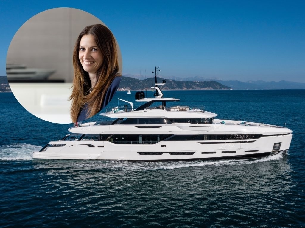 Francesca Attuoni, interior design manager Baglietto e il DOM133