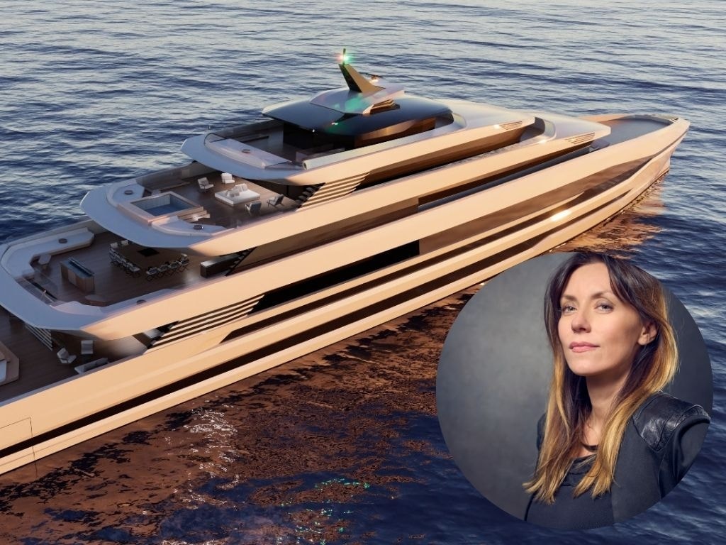 Marjiana Radovic alla guida, con Marco Bonelli,  di m2atelier, e il Saturno, Cantieri di Pisa