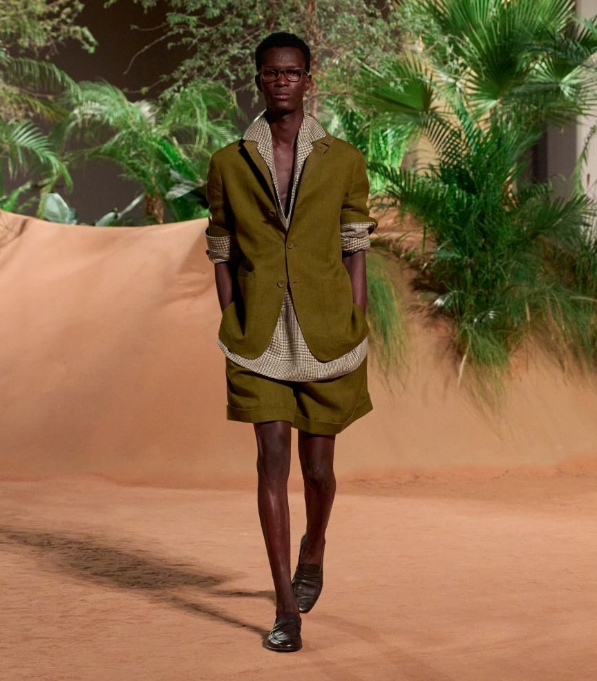 Un look Zegna summer collection 2026 (courtesy Zegna)