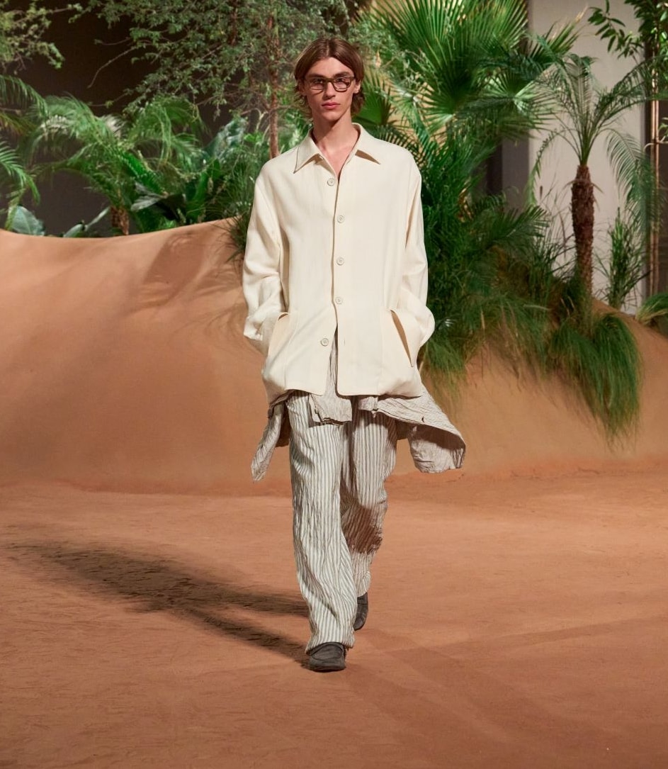 Un look Zegna summer collection 2026 (courtesy Zegna)