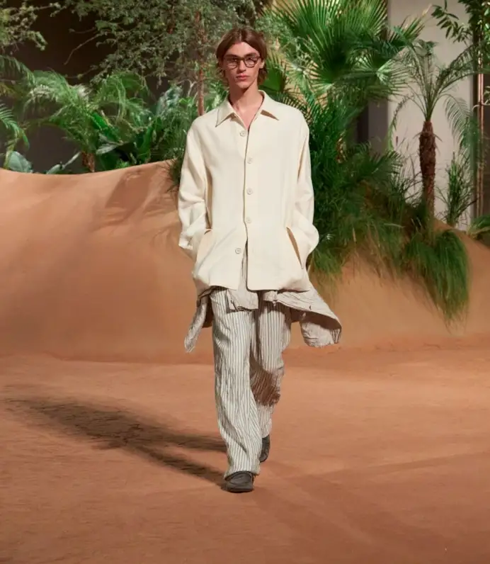 Un look Zegna summer collection 2026 (courtesy Zegna)