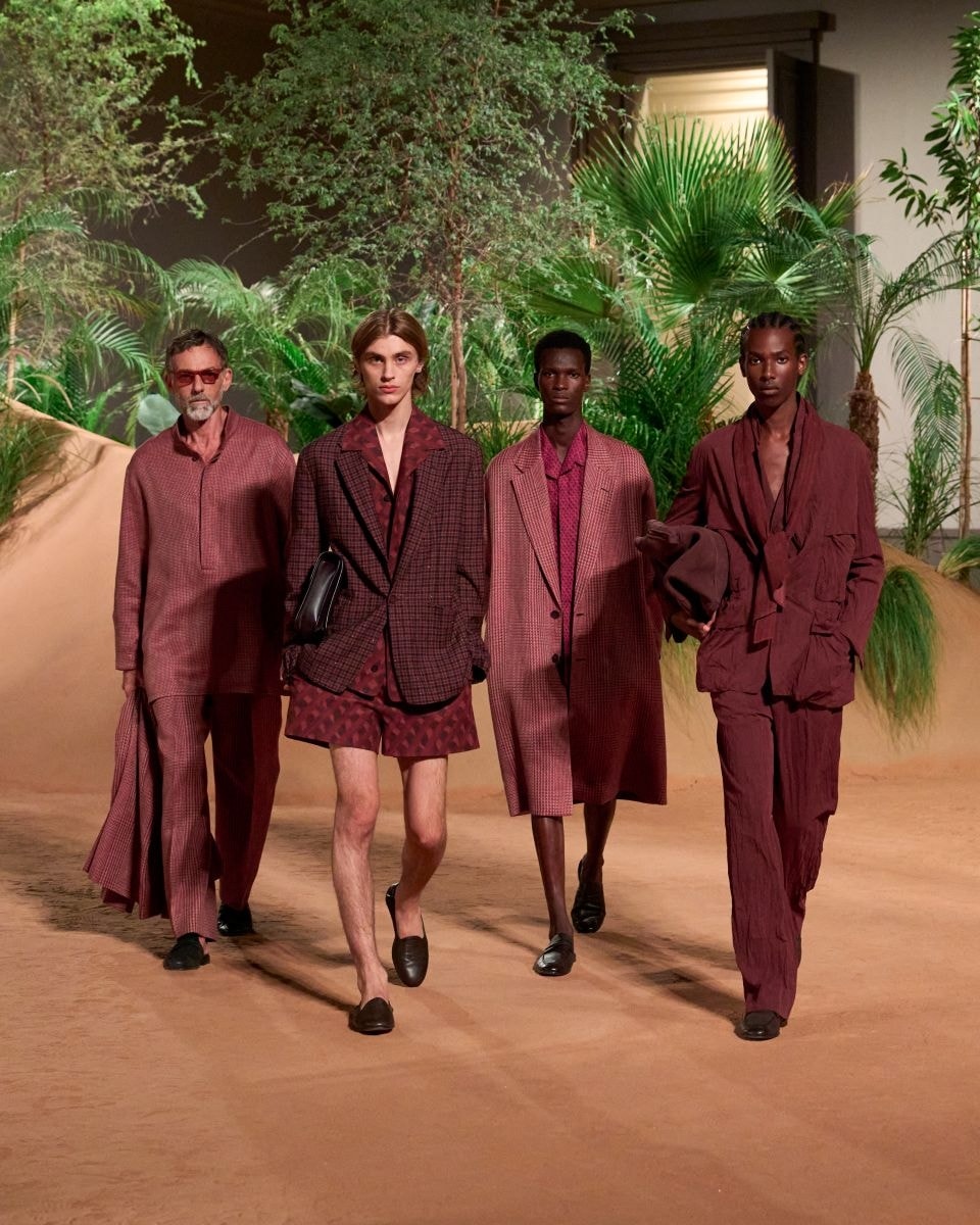 Zegna summer collection 2026 (courtesy Zegna)
