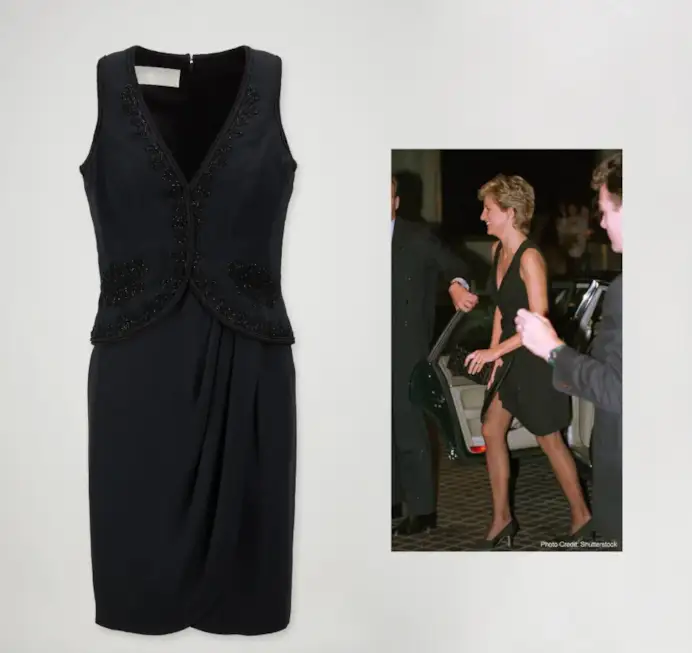 Lady Diana: all’asta i suoi abiti più iconici