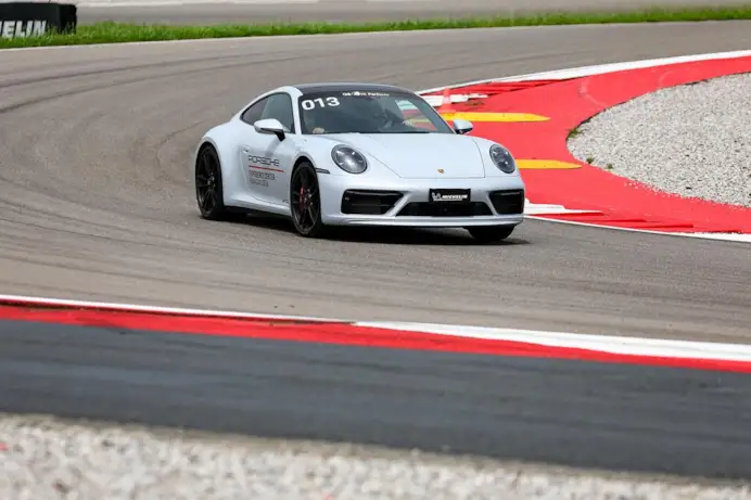 BARGNANA, ITALY - JUNE 29: <<enter caption here>> at Porsche Experience Center Franciacorta on June 29, 2024 in Bargnana, Italy. (Photo by Luca Amedeo Bizzarri/Getty Images)