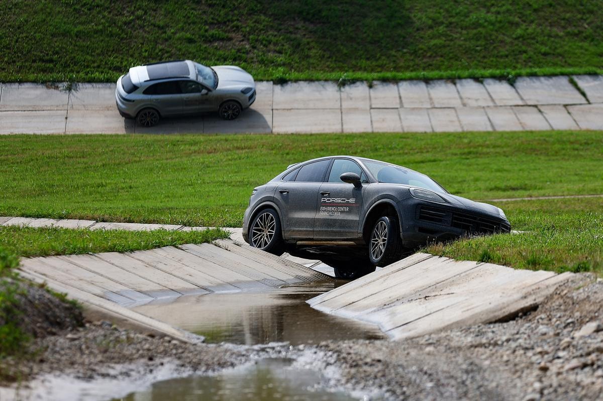 BARGNANA, ITALY - JUNE 29: <<enter caption here>> at Porsche Experience Center Franciacorta on June 29, 2024 in Bargnana, Italy. (Photo by Luca Amedeo Bizzarri/Getty Images)