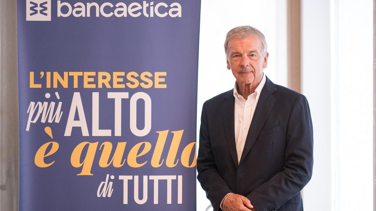 Aldo Soldi, presidente di Banca Etica