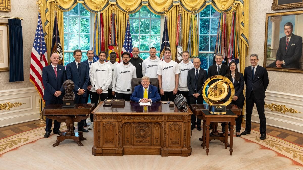 Juventus ricevuta da Trump alla Casa Bianca. E Adidas resta sponsor tecnico fino al 2037