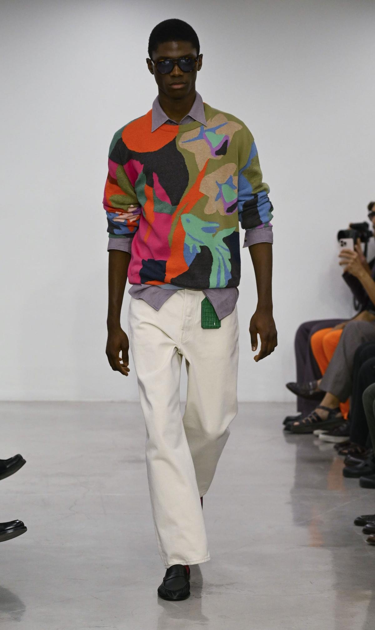 Un look Paul Smith s-s 2026 (ph Francesc Ten/MFF)