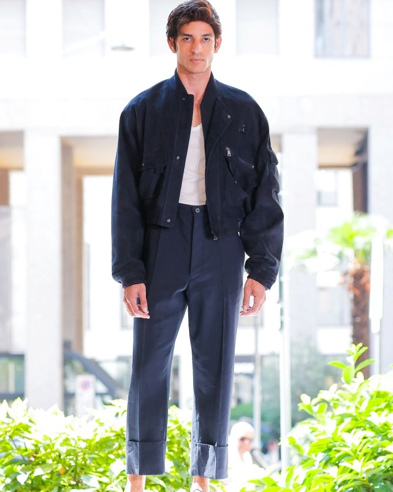 Un look Vivienne Westwood spring-summer 2026 (courtesy Vivienne Westwood)
