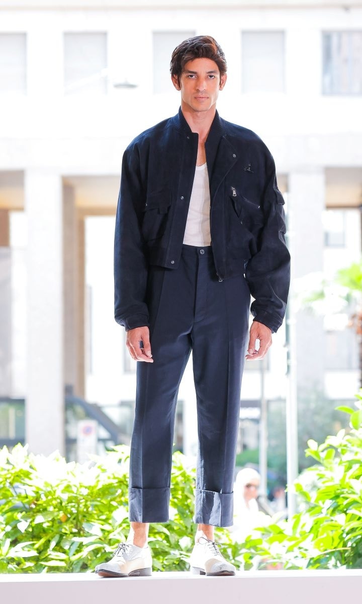 Un look Vivienne Westwood spring-summer 2026 (courtesy Vivienne Westwood)
