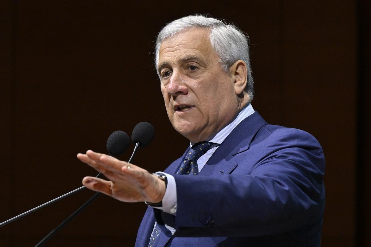 Antonio Tajani, ministro degli Esteri