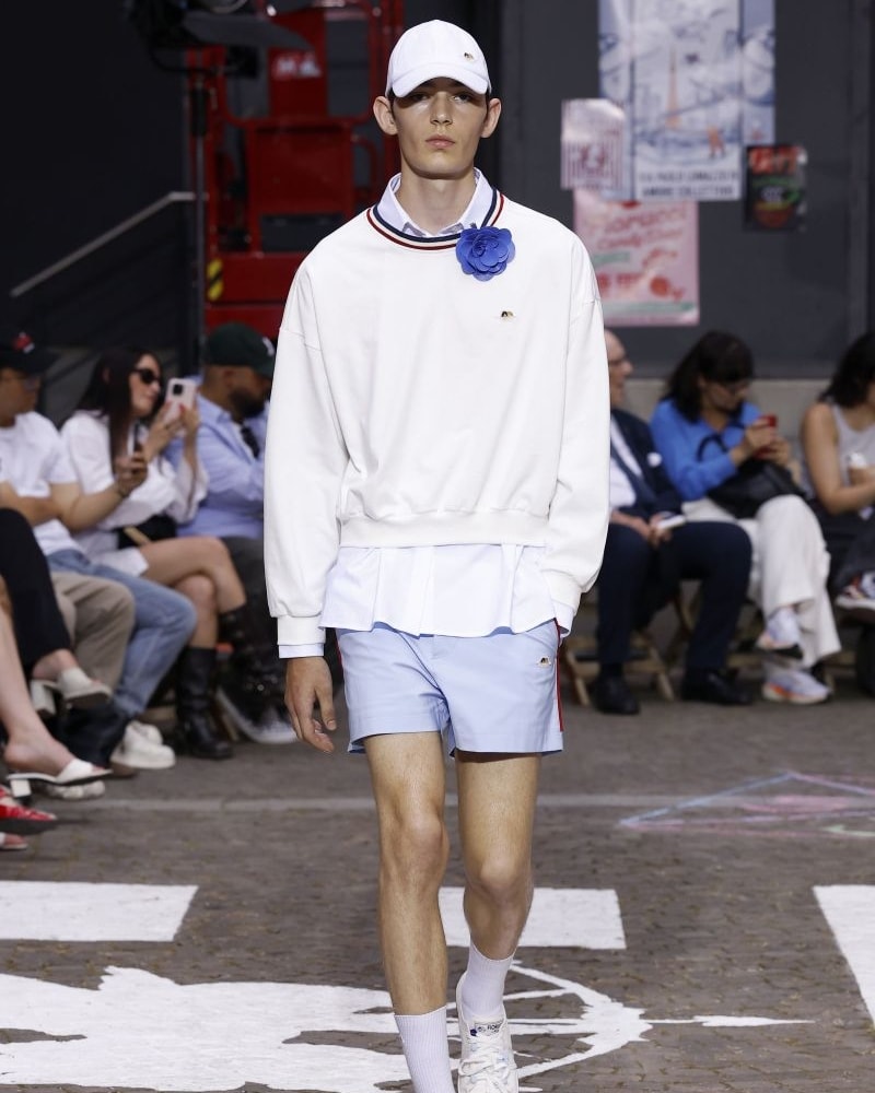 Un look Fiorucci spring-summer 2026 (ph Francesc Ten/MFF)