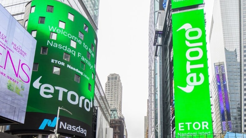 La quotazione di eToro al Nasdaq