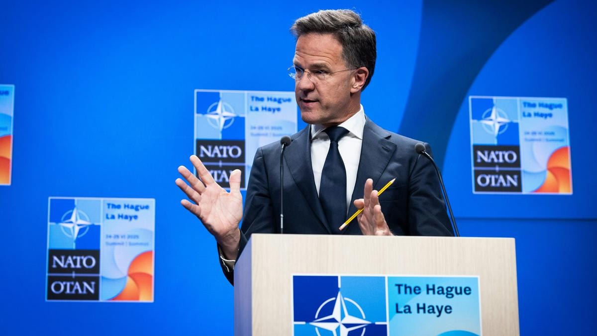 Mark Rutte, segretario generale della Nato