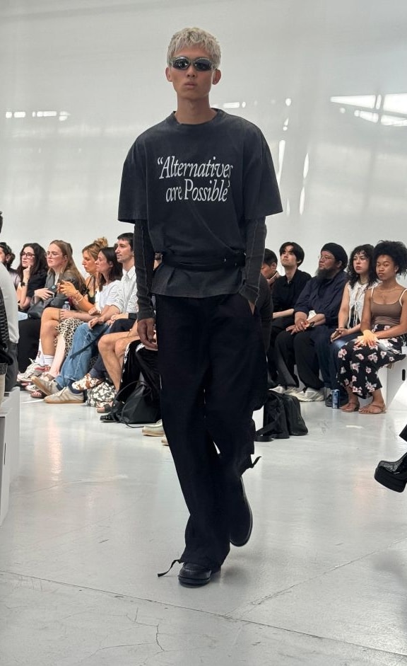 Un look Études studio spring-summer 2026 (ph Donato D'Aprile)