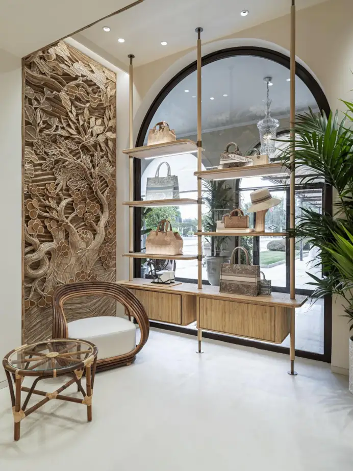 Dior resort store at Hotel Cipriani in Venise, Italy - Photo ©Kristen Pelou