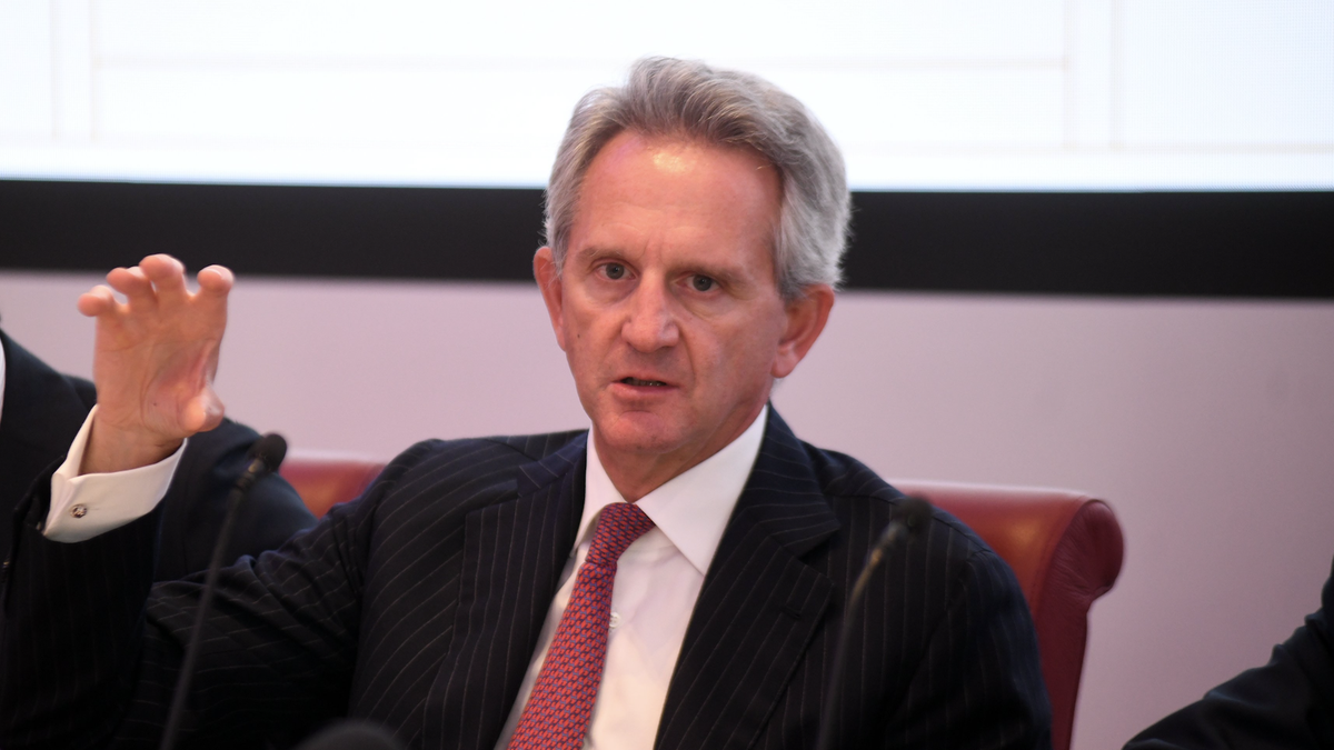 Il ceo di Mediobanca Alberto Nagel
