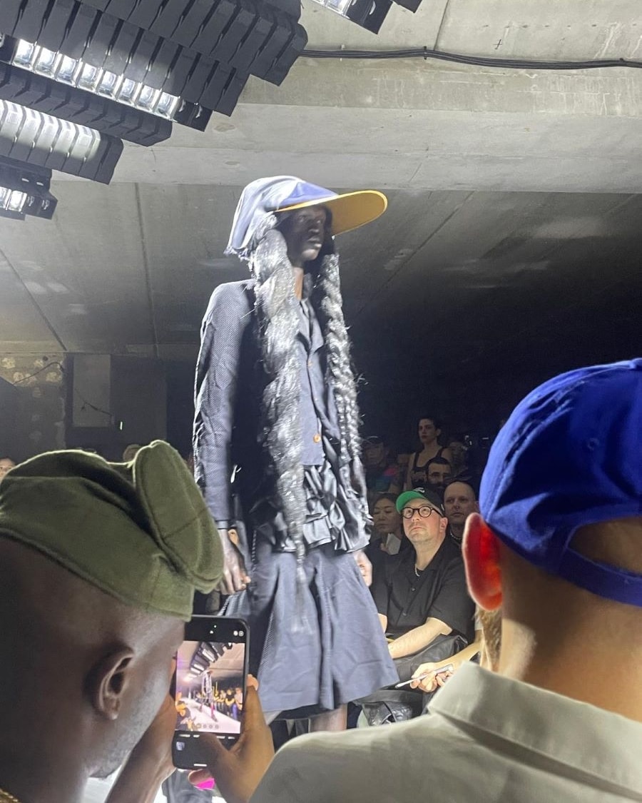 Il caleidoscopio grunge di Comme de garçons alla Paris fashion week
