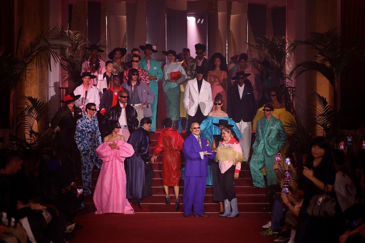 Il finale dello show Willy Chavarria (ph Francesc Ten/MFF)