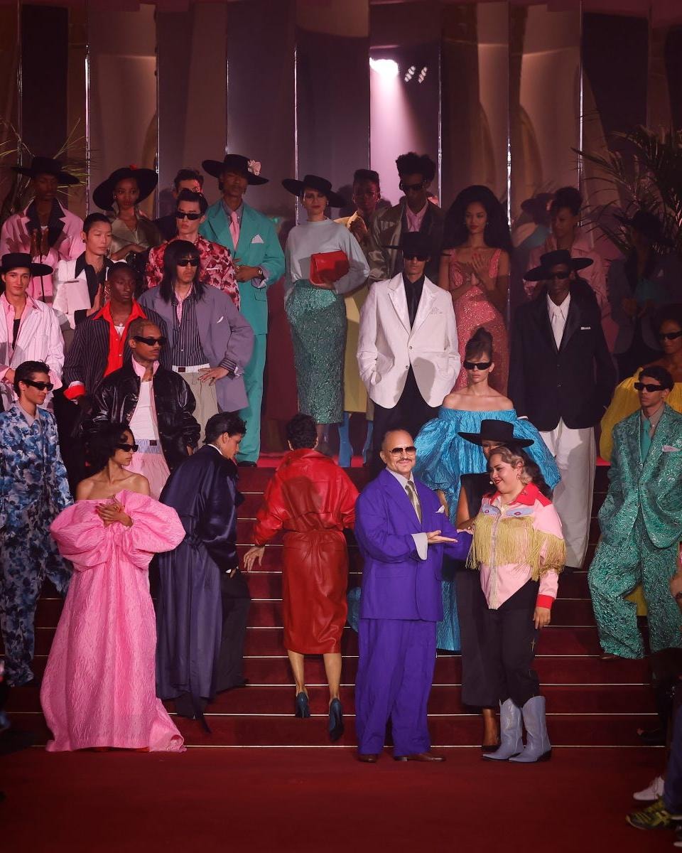 Il finale dello show Willy Chavarria (ph Francesc Ten/MFF)