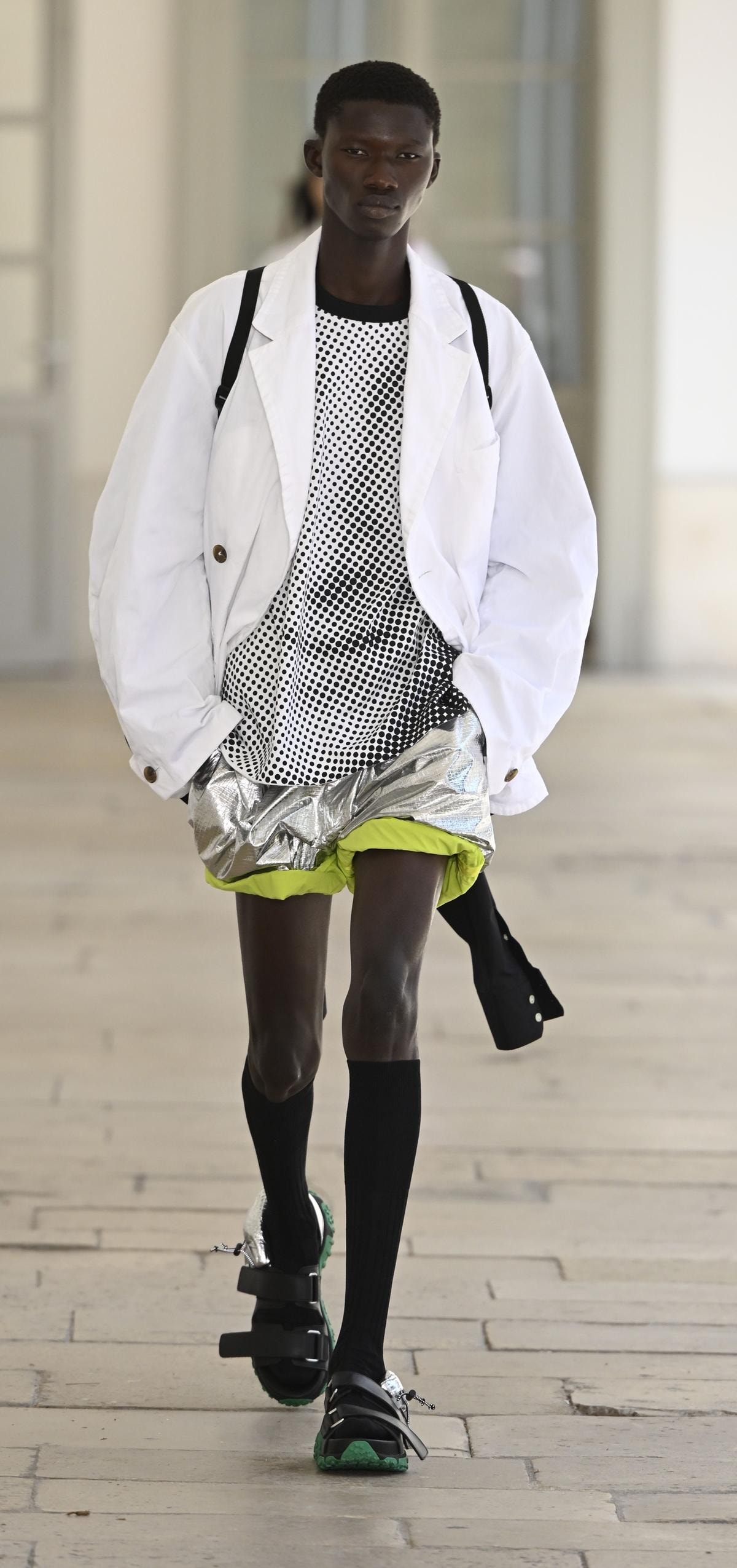 Il techno valzer di Kolor alla Paris fashion week