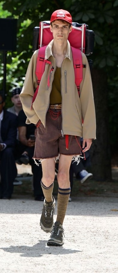 Una proposta White mountaineering primavera-estate 2026 (ph Francesc Ten/MFF)