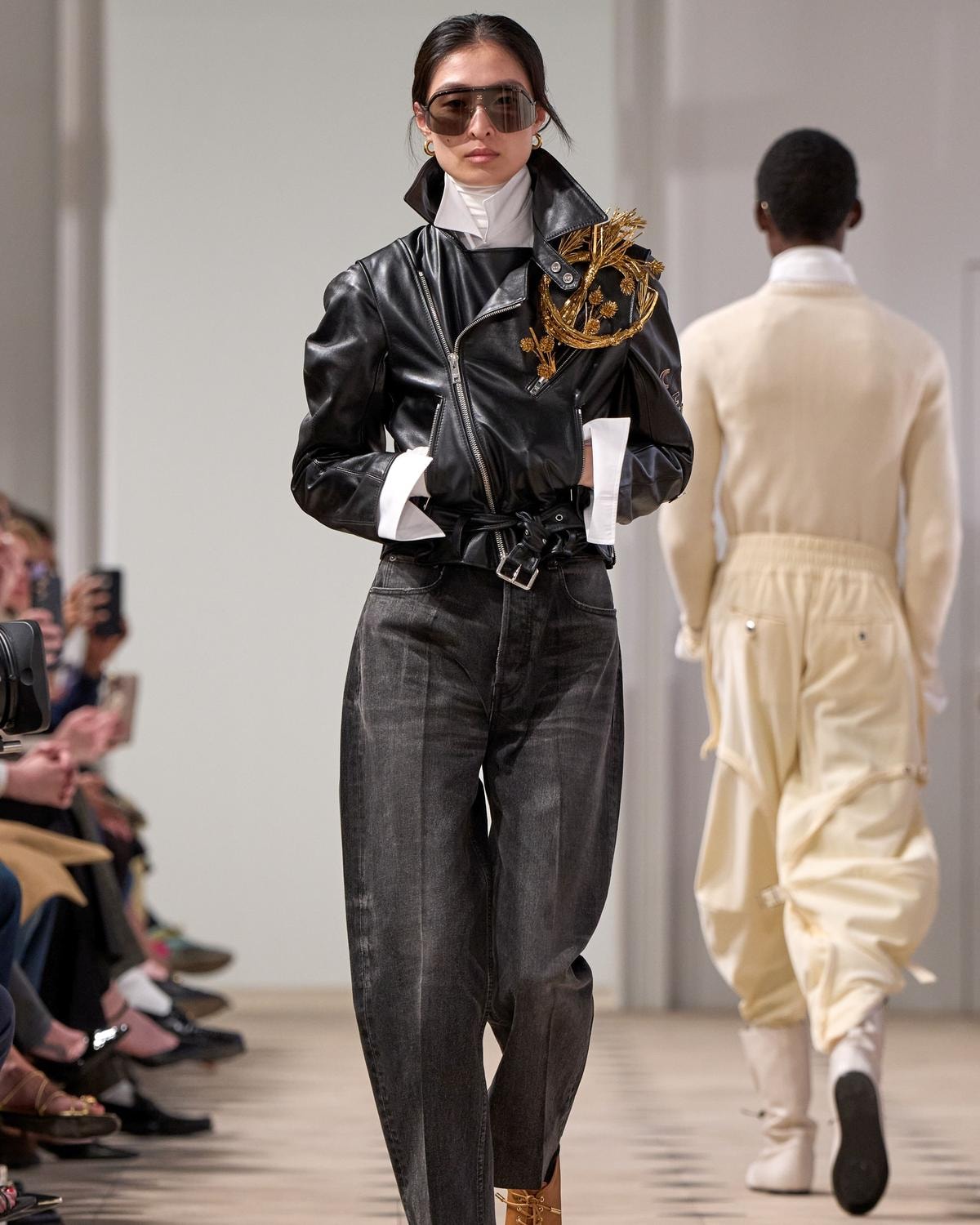 Un look Celine fall-winter 2026 (courtesy Celine)