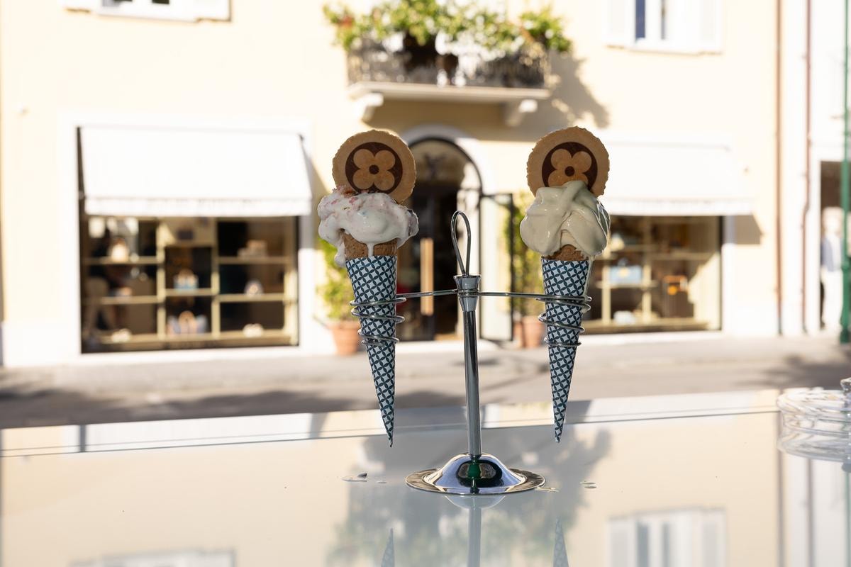 Il cono con le cialde Monogram