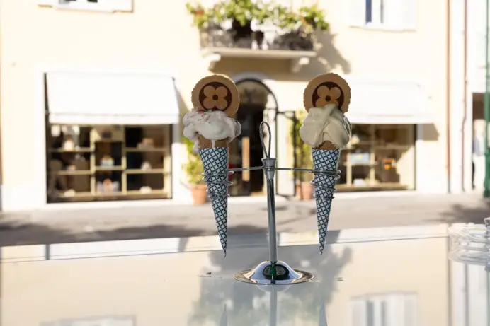 Il cono con le cialde Monogram