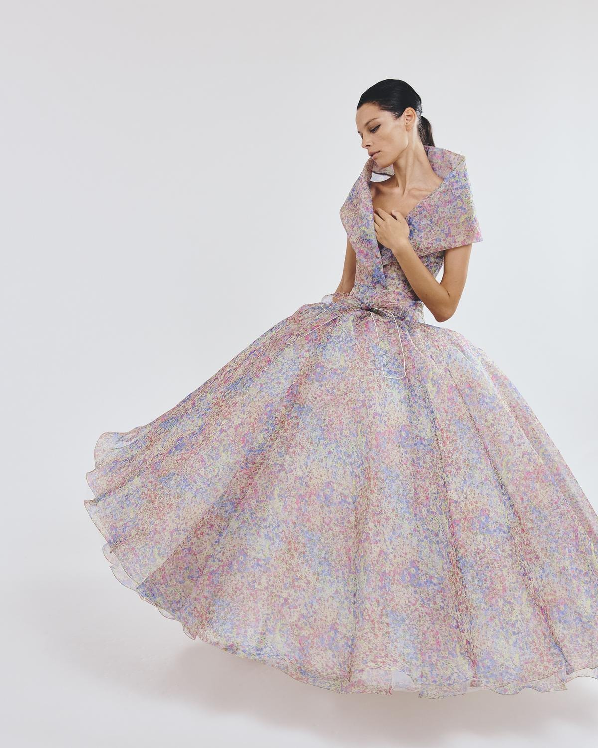 Un look haute couture Giambattista Valli (courtesy Giambattista Valli)