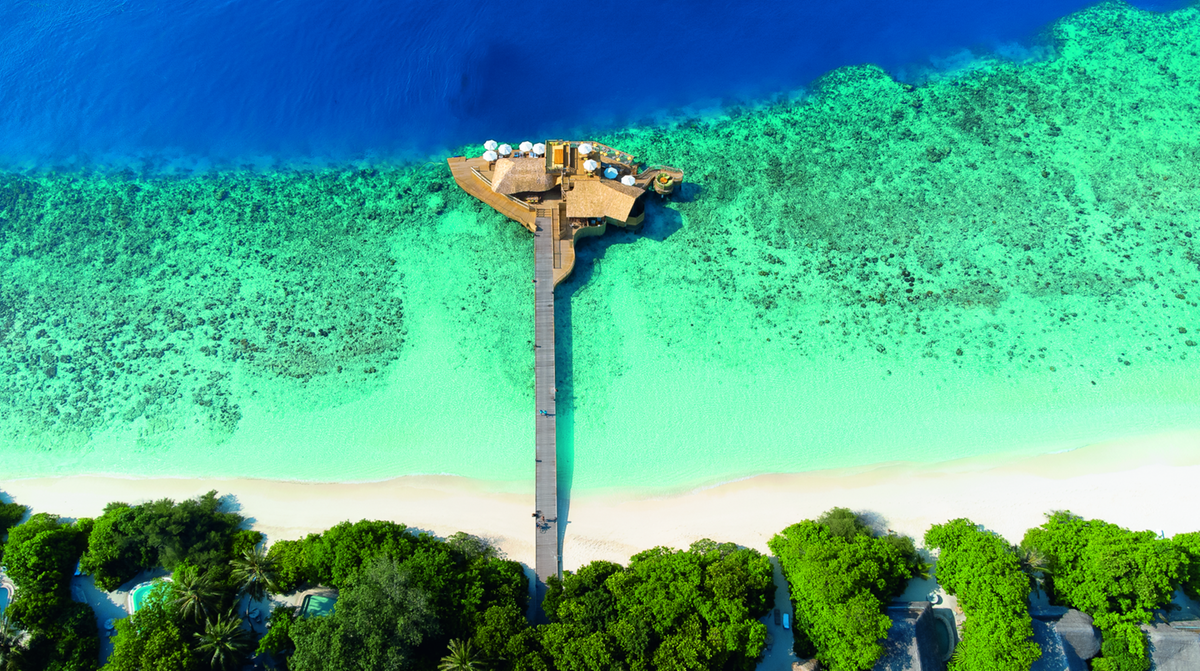 Soneva Fushi alle Maldive.