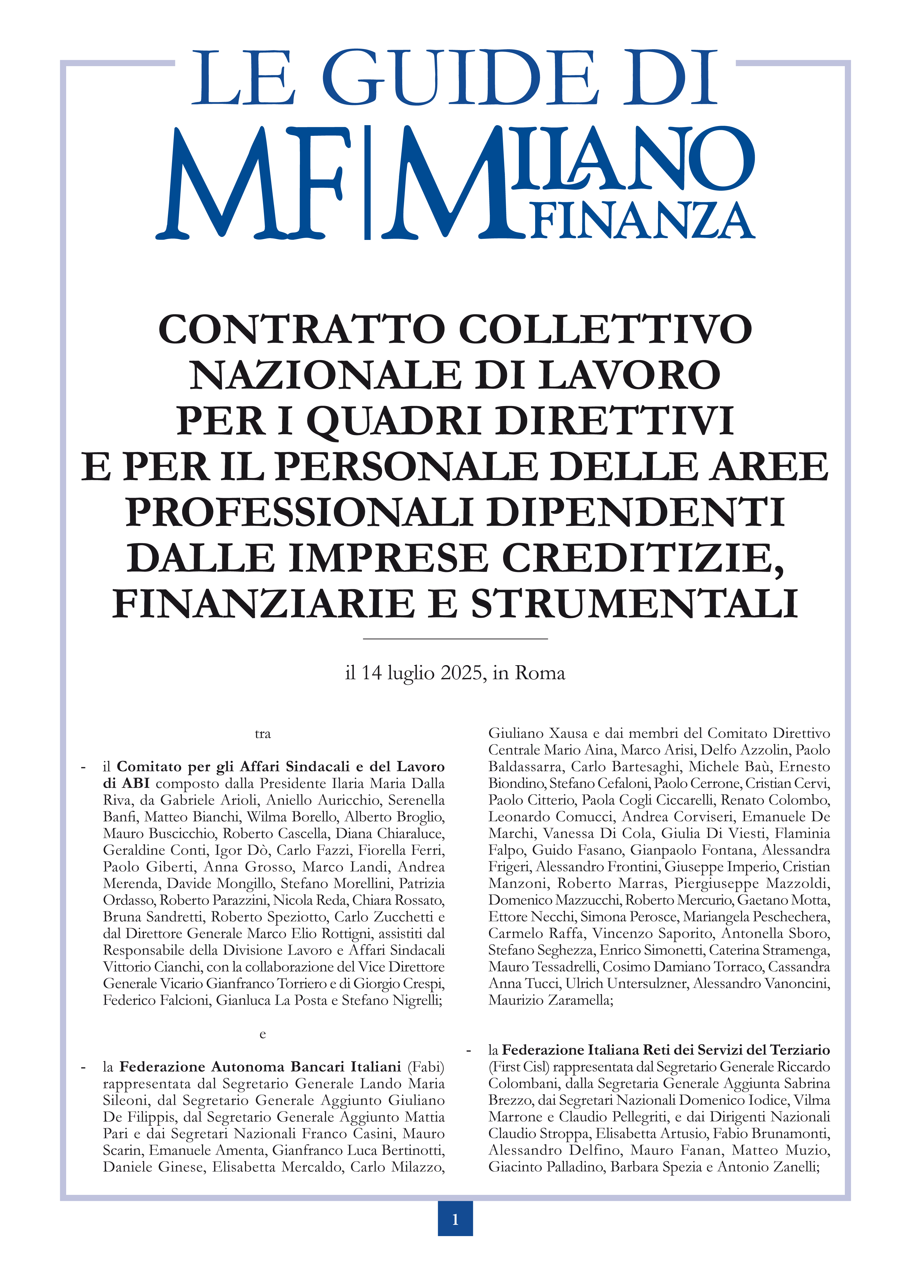LE GUIDE DI MF|MILANO FINANZA