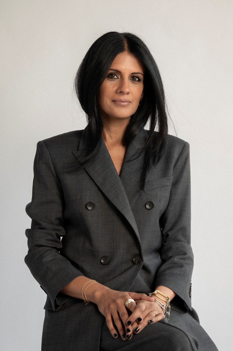 Samira Virk, nuova chief marketing officer di Vestiaire collective (ph Clemence Poles, courtesy Vestiaire collective)