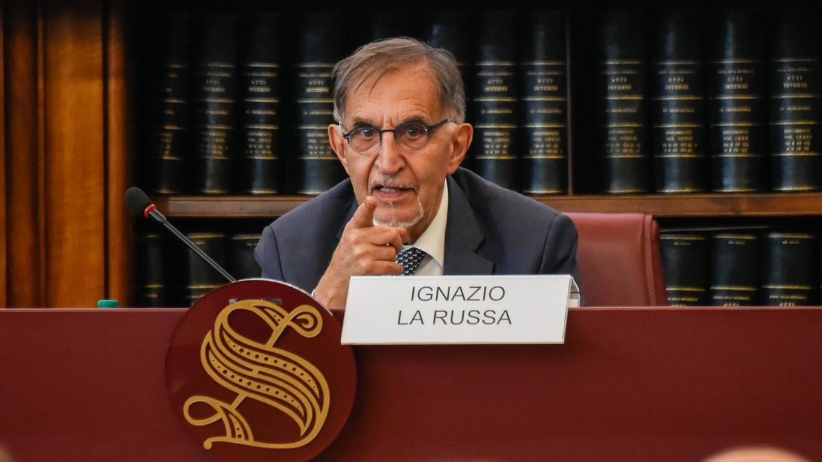 Ignazio La Russa, presidente del Senato