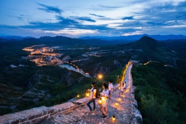 Ai piedi della Muraglia, la vera attrazione del sito è Simatai Great Wall