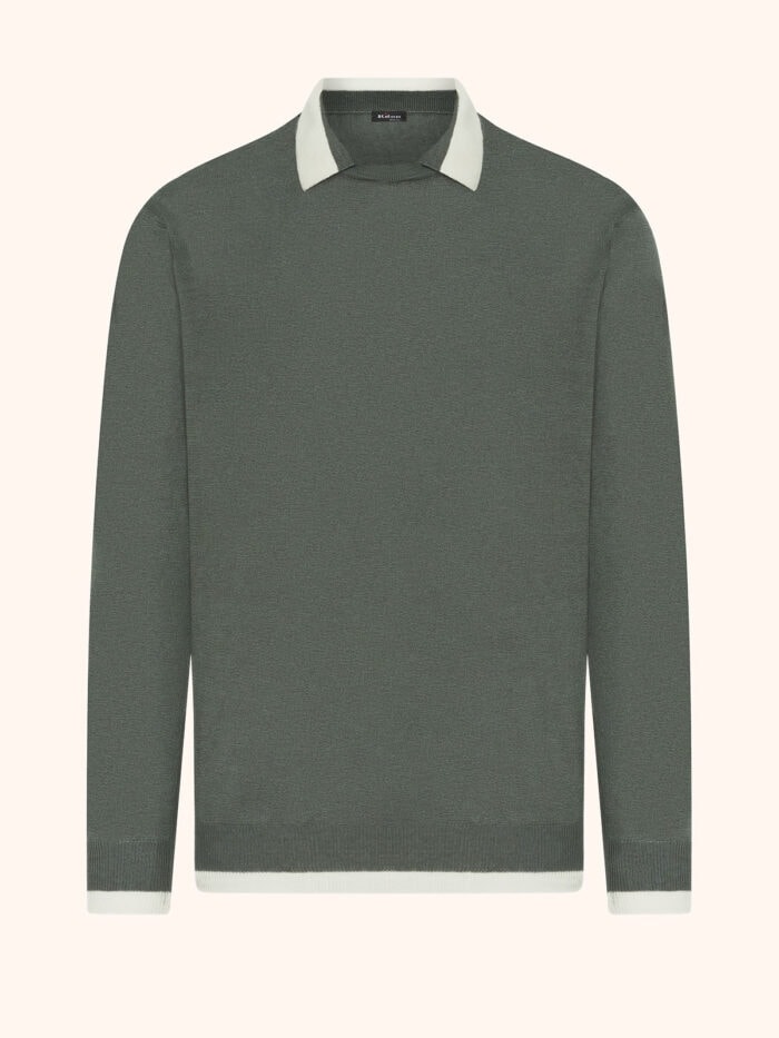 Polo a maniche lunghe di Kiton