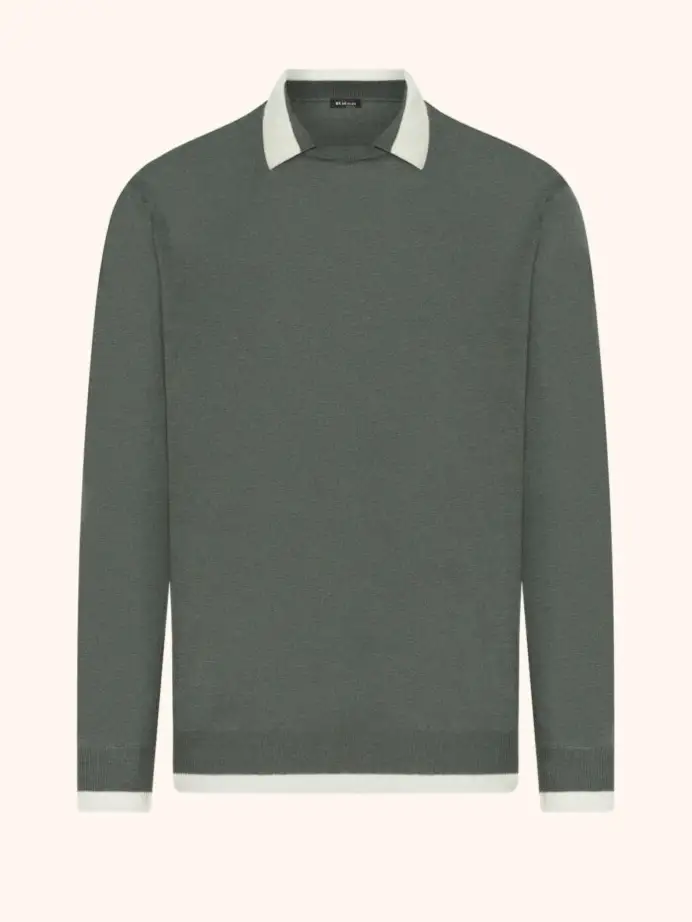 Polo a maniche lunghe di Kiton