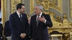 Matteo Salvini e Antonio Tajani