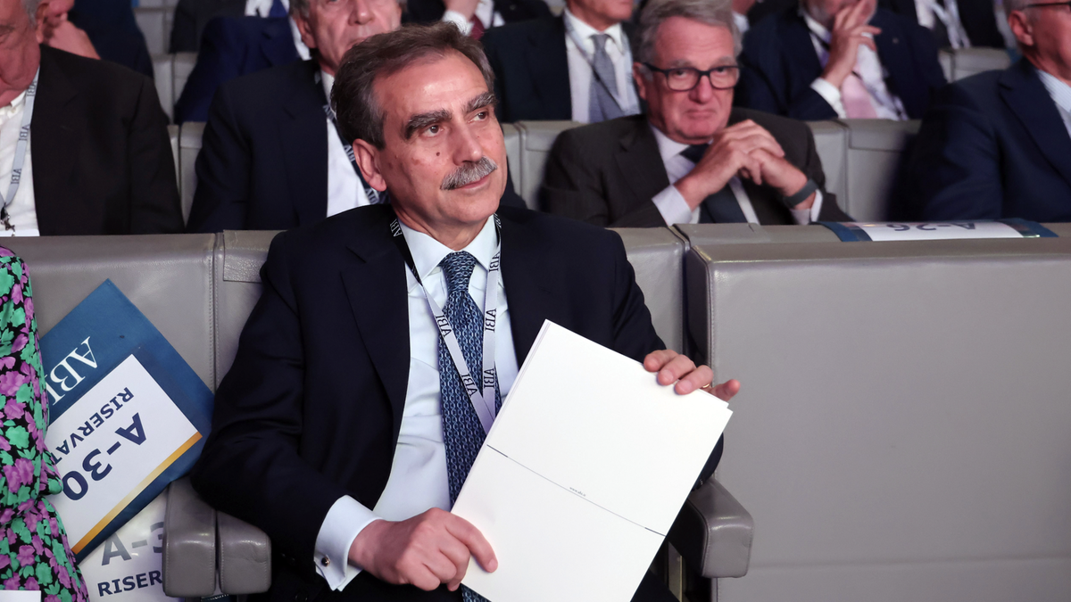 L'amministratore delegato di Mps Luigi Lovaglio