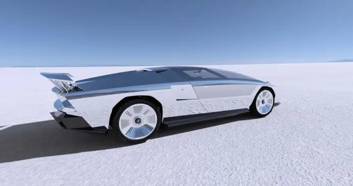 Ritorno al futuro al volante del pezzo unico GFG Style Peralta S