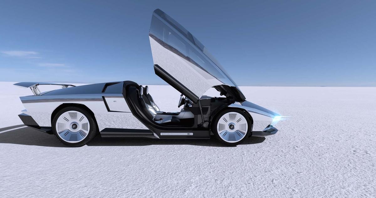 Ritorno al futuro al volante del pezzo unico GFG Style Peralta S