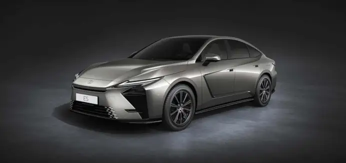 Gli esterni della Lexus ES300H.