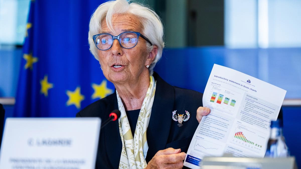 Christine Lagarde, presidente della Bce