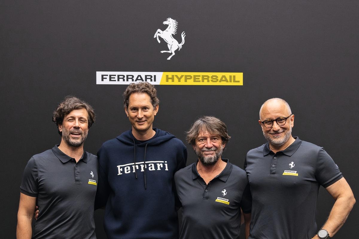 Ferrari va per mare: nasce Hypersail, il bolide a vela che sfida il mondo