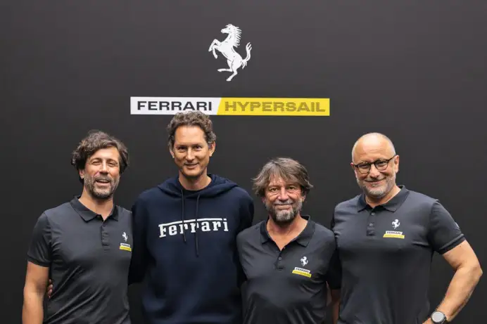 Ferrari va per mare: nasce Hypersail, il bolide a vela che sfida il mondo