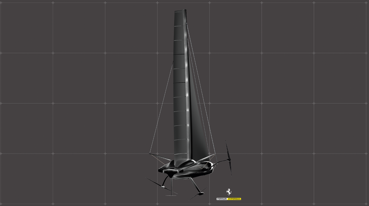 Ferrari va per mare: nasce Hypersail, il bolide a vela che sfida il mondo