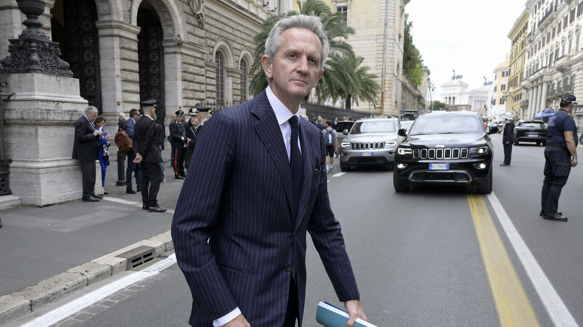 L'amministratore delegato di Mediobanca Alberto Nagel