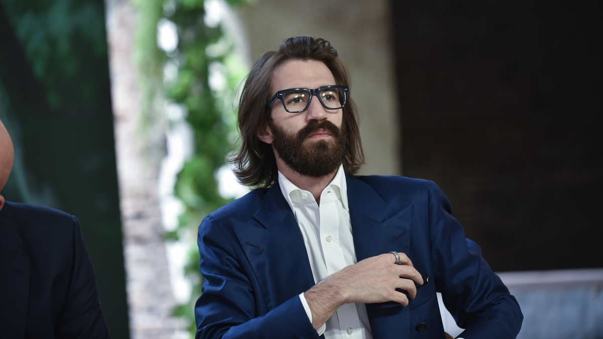 L'imprenditore Leonardo Maria Del Vecchio