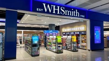 Uno store WH Smith all'aeroporto di Manchester