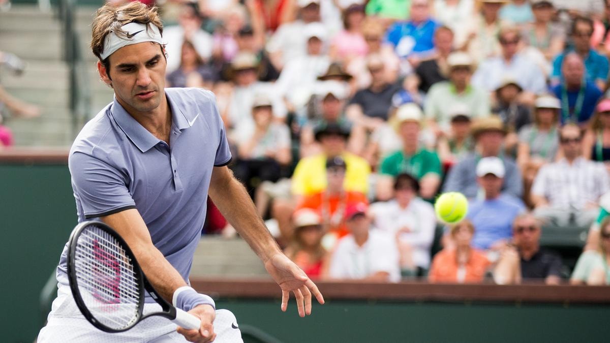 Il fuoriclasse svizzero Roger Federer